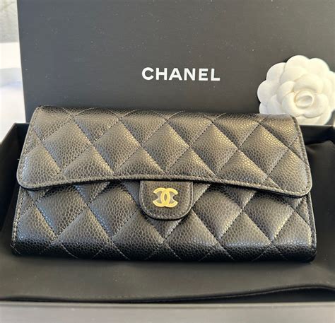 how much is a chanel wallet|chanel long wallet.